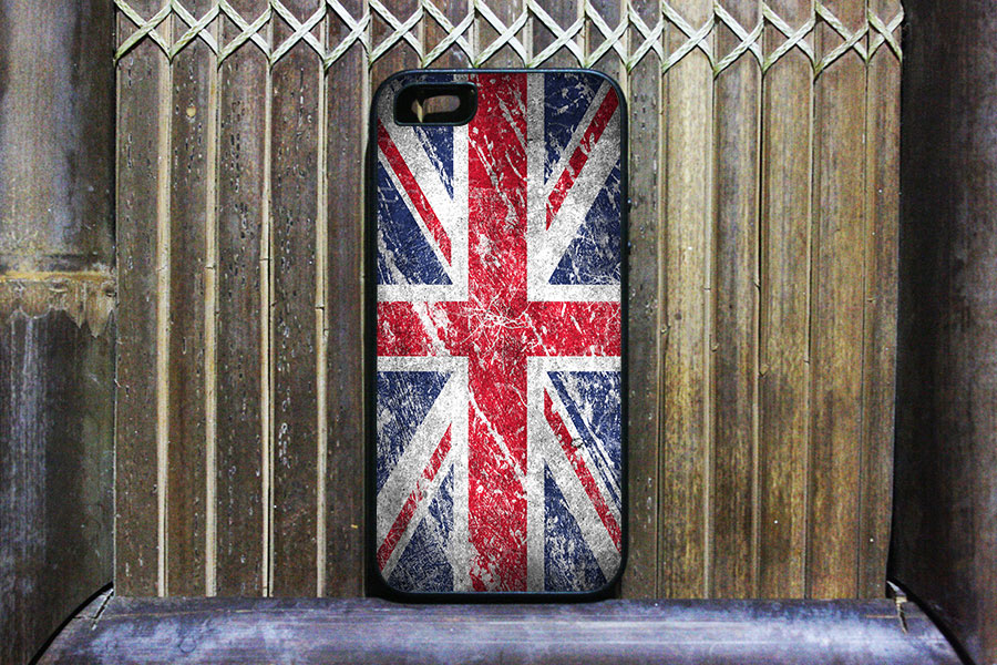 England Flag For Iphone 5 Case, Iphone 5 Case, Iphone Cover