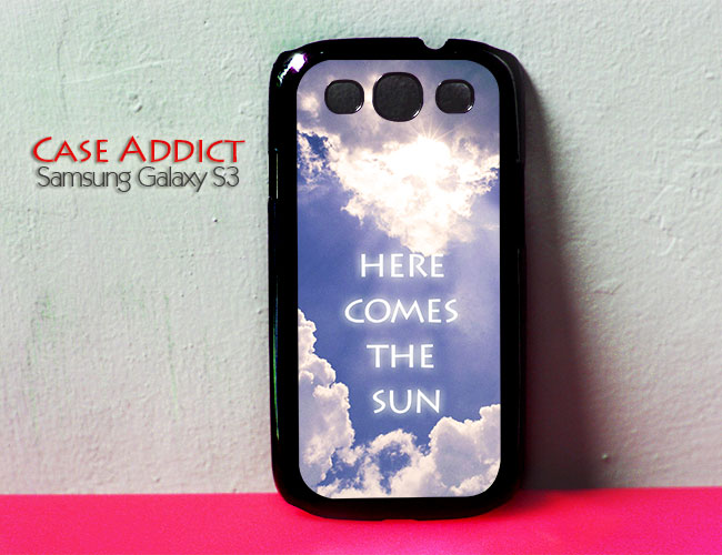 Samsung S3 Clouds Typography Style, Samsung Galaxy S3 Case, Samsung S3, Samsung S3 Case, Galaxy S3 Case, S3 Case, Custom Case, Samsung Case